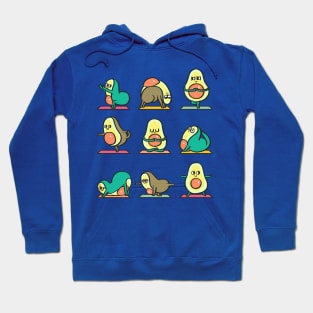 Avocado Yoga for Kids Hoodie